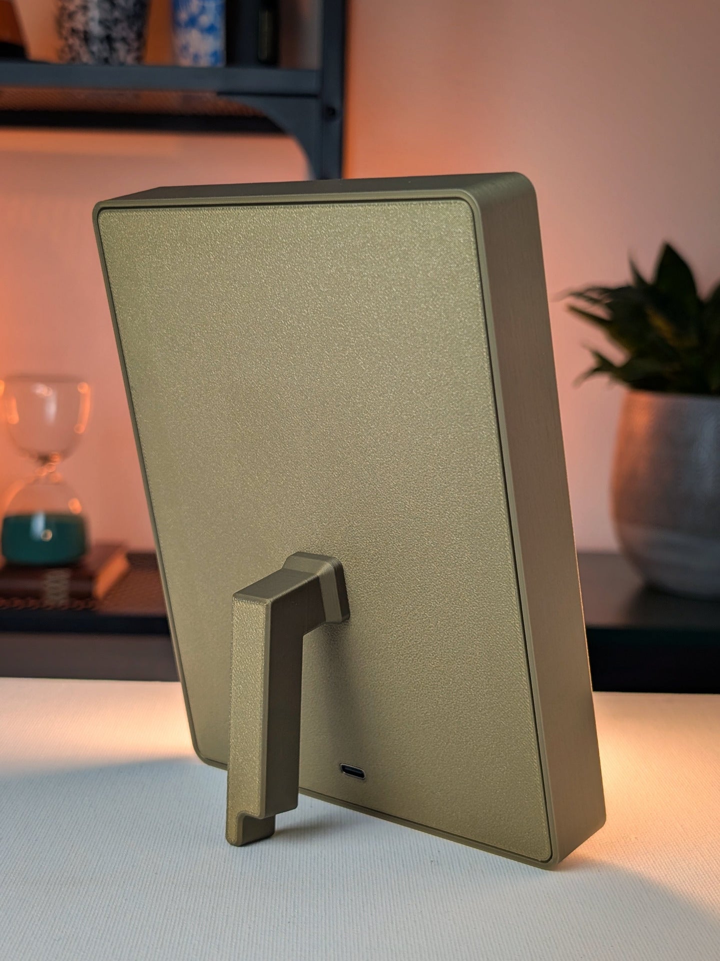 parte detrás de uma moldura da foto 3D