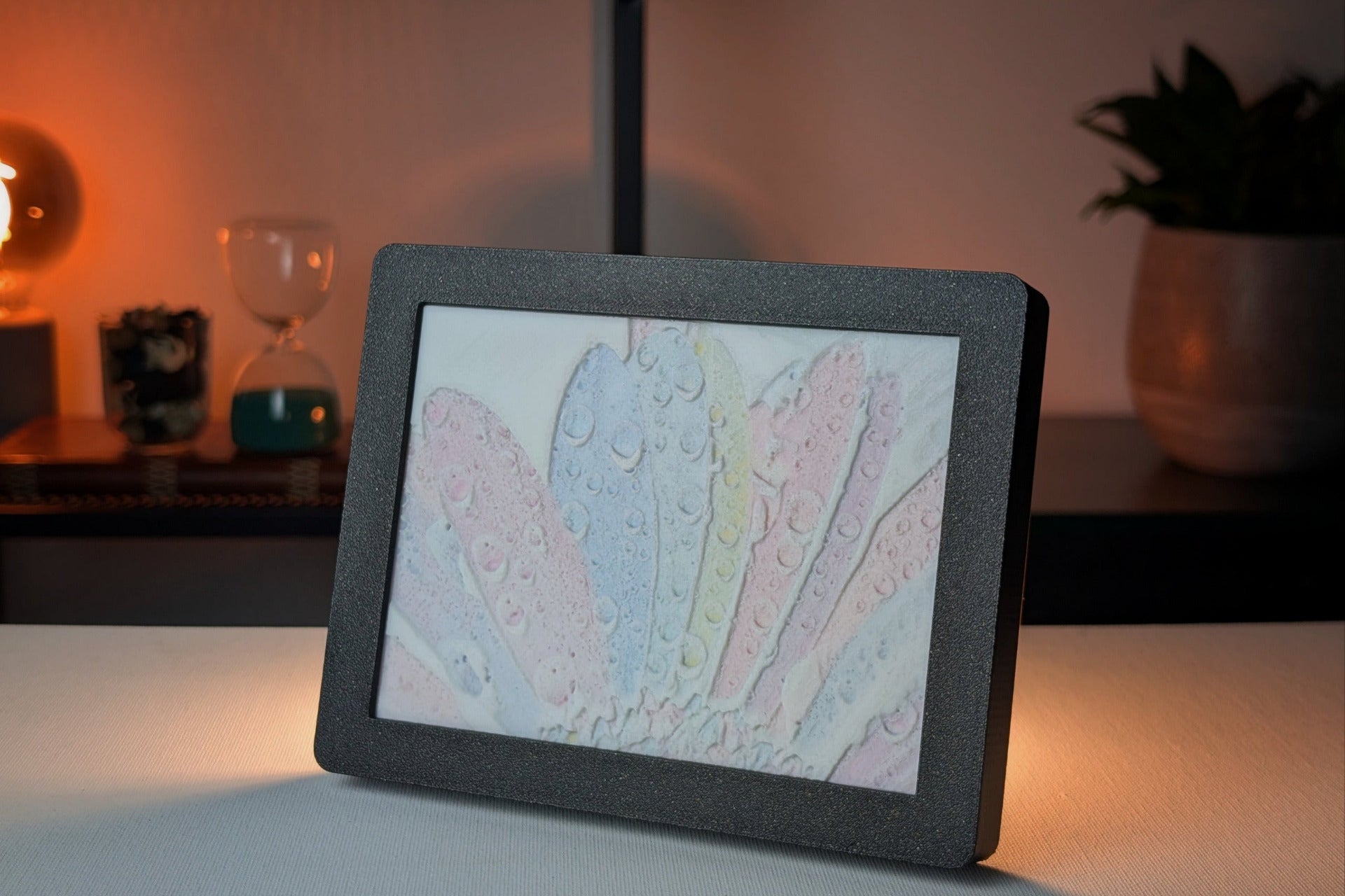 Foto 3D desligada de uma imagem de plantas