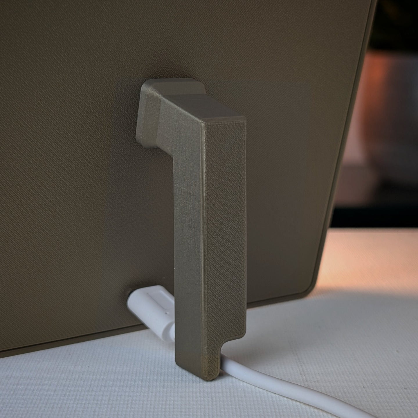 apoio de pé de uma moldura da foto 3D