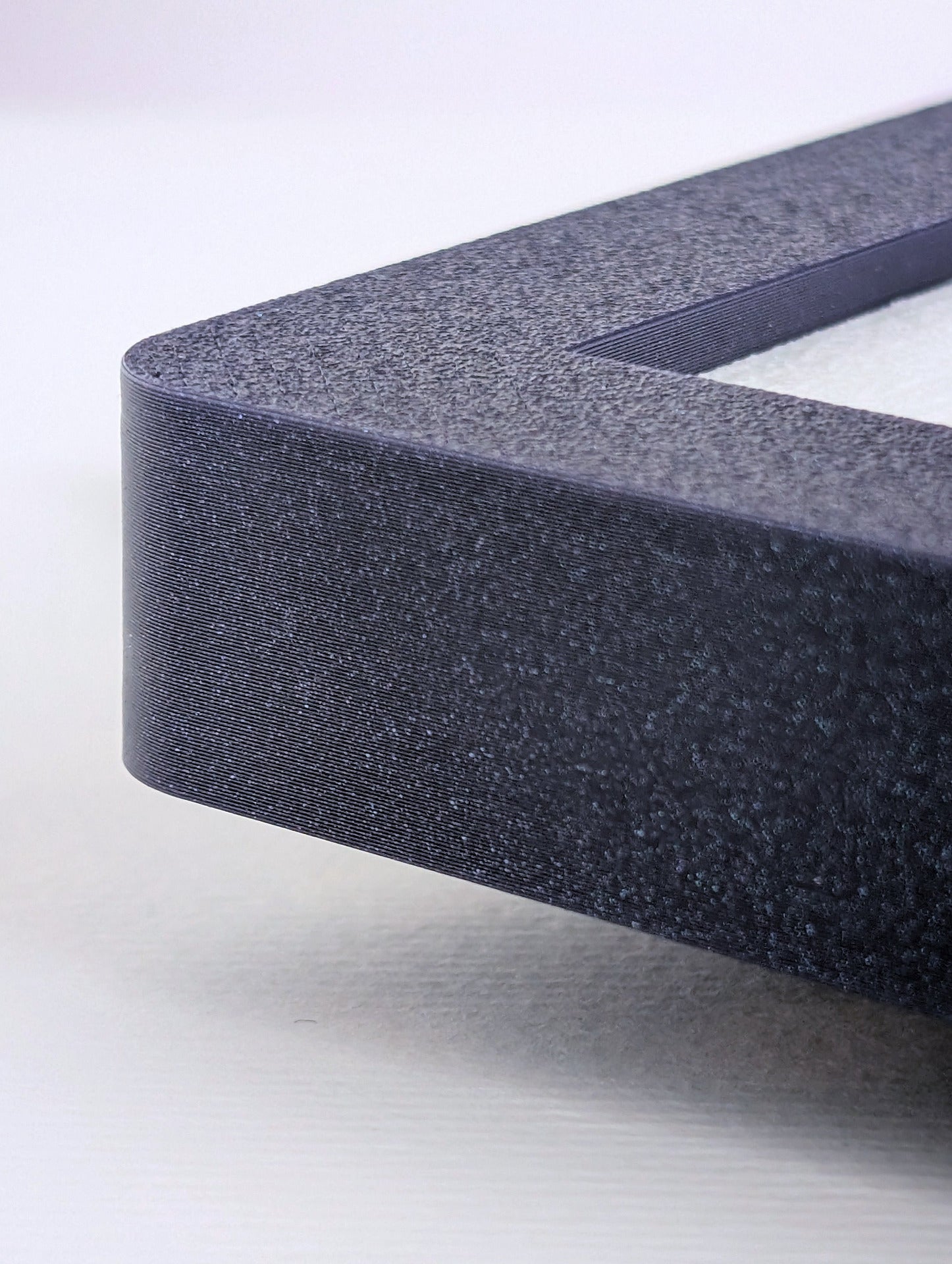 moldura de foto 3D com fundo branco