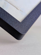 moldura de foto 3D com fundo branco